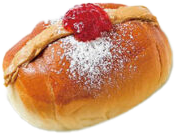 ピーナッツクリームロール