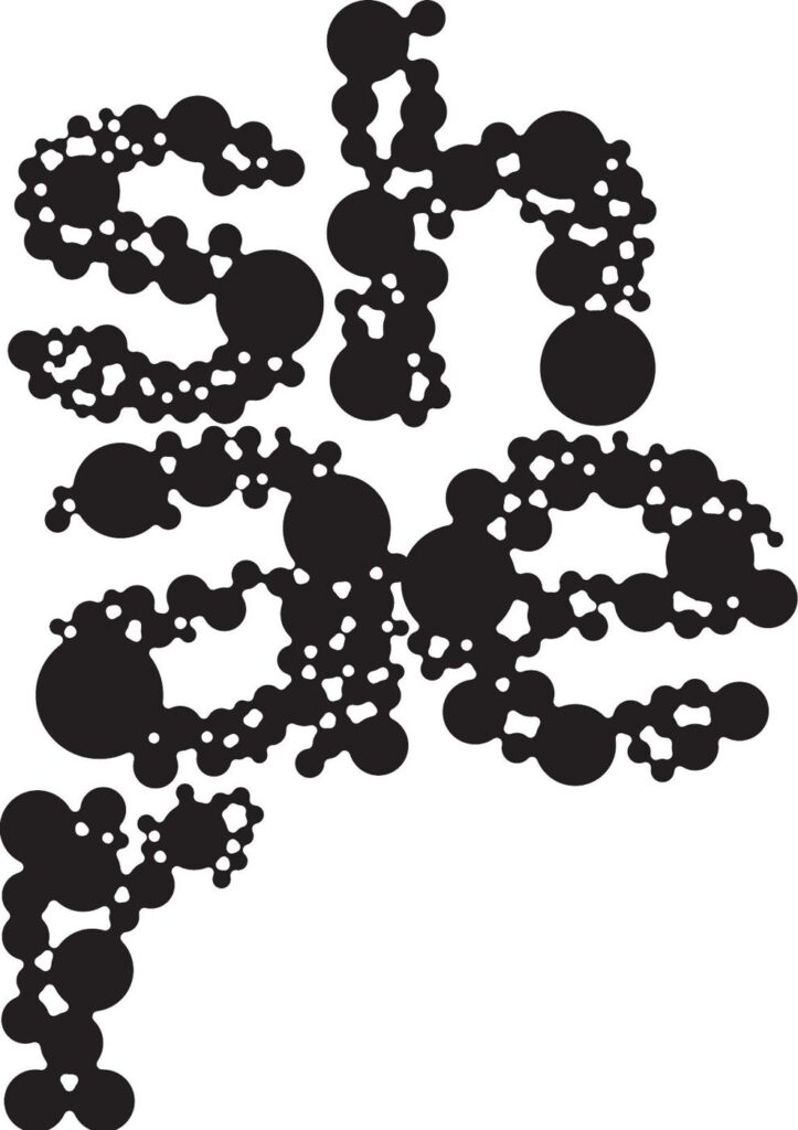 球で組んだ文字